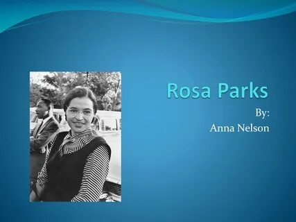 PPT - Rosa Parks PowerPoint Presentation, free download - ID