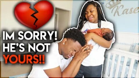 THE BABY NOT YOURS PRANK ON BOYFRIEND LEADS TO REAL BREAK UP