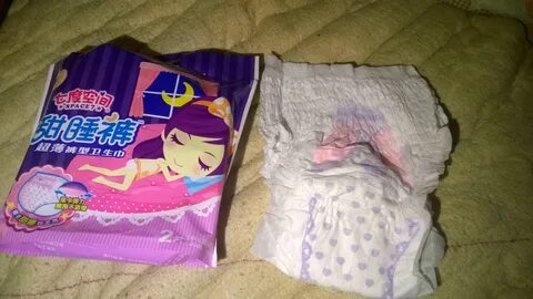 In China girls actually wear diapers during their periods! -