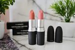MAC POWDER KISS LIPSTICKS - SULTRINESS & MULL IT OVER - Pink