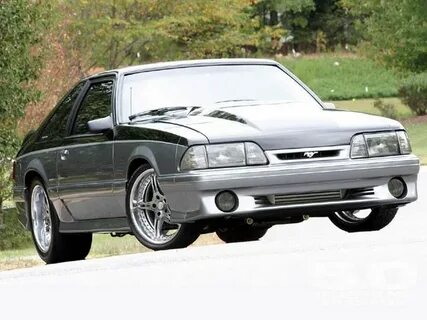 1990 Mustang GT Silver Fox Twin-Turbo Fox Fox body mustang, 