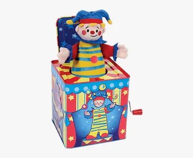 Circus Clown Jack In The Box - Toy Jack In The Box, HD Png D