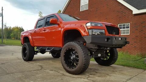 Lifted Chevy Colorado / GMC Canyon On 35s, 10.5" inches of l