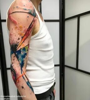 Emrah de Lausbub Artsy tattoos, Tattoos for guys, Paint spla