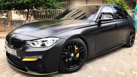 BMW F30 M3 BODY KIT. MAT SATIN BLACK KAPLAMA/MAT SATIN BLACK