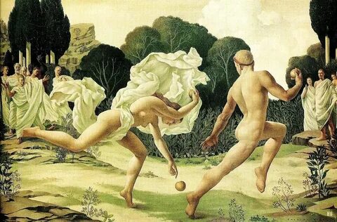 Atalanta And Hippomenes Art / Narrative Painting Guido Reni 