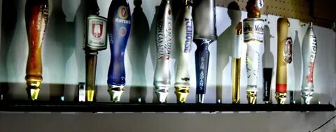 Ручка LED LIGHTED WALL MOUNTED 18 BEER TAP HANDLE DISPLAY: к
