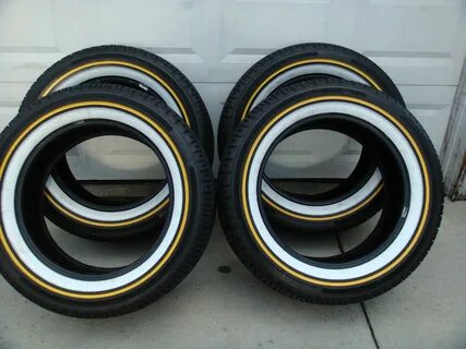 Vogue Tires (Tyres, White & Gold, Used) Tires for sale, Used