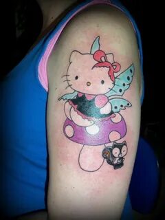 35+ Cute and Crazy Hello Kitty Tattoo Design Ideas For Femal