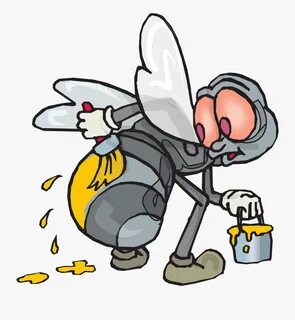 Painting Working Bee , Free Transparent Clipart - ClipartKey