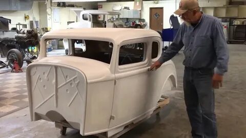 1932 Ford 5 Window Fiberglass Coupe Body - YouTube