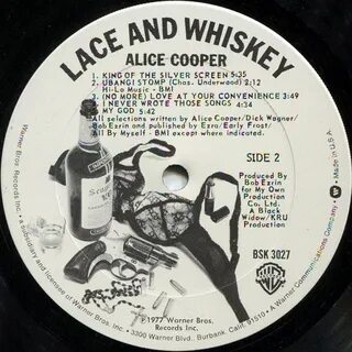 Виниловая пластинка Alice Cooper - Lace And Whiskey, US (Or)