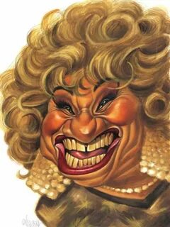 Celia Cruz Caricature, Celebrity caricatures, Funny caricatu