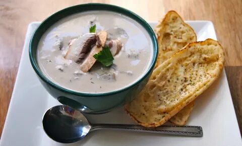 Cashew Cream of Mushroom Soup