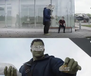 Hulk gave the Internet the HD template Hulk Gives Ant-Man a 
