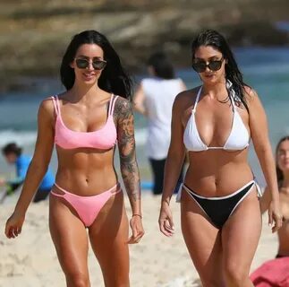 Vanessa Sierra & Sonya Mefaddi Bikini - The Fappening