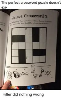 The Perfect Crossword Puzzle Doesn't eXI- Picture Crossword 
