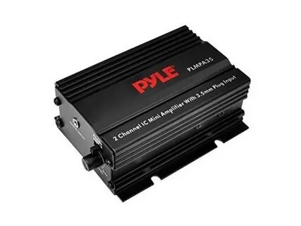 pyle dual channel mini portable stereo receiver box 300 watt