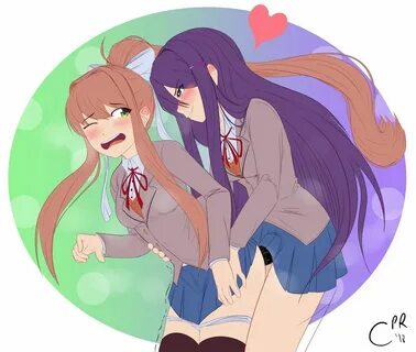 Yuri fucking Monika with a strap-on CabronPR - Imgur