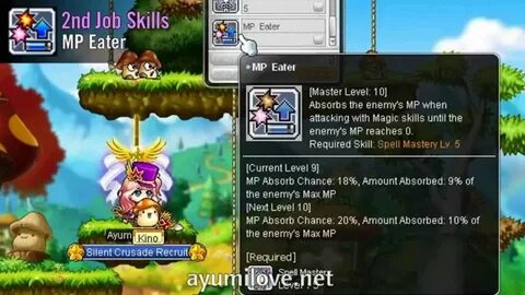 Ayumilove MapleStory Fire Poison Mage 1st 2nd 3rd 4th Job Hy