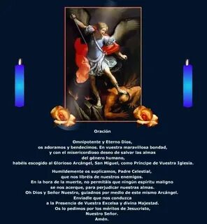 Oracion A San Miguel Arcangel Revocacion