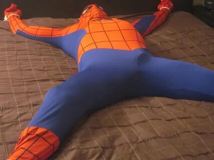 Spiderman Spreadeagled - Captured Heroes