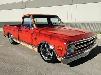 1968 CHEVROLET CUSTOM C-10 PICK UP TRUCK BAGGED PATINA SHOP 