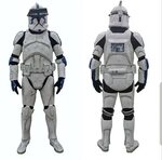Fax Wohnwagen Penelope realistic clone trooper armor Ameise 