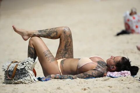 JEMMA LUCY in Bikini on Bondi Beach in Sydney 02/26/2019 - H