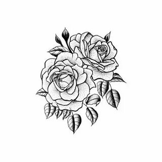 Rose Temporary Tattoo (Set of 2) ($5) ❤ liked on Polyvore fe