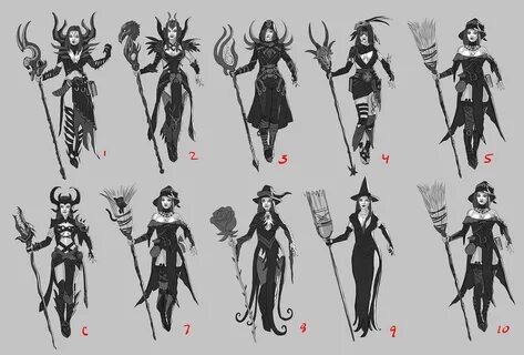 ArtStation - Aphrodite Witch Concept, Andy Timm Concept art 