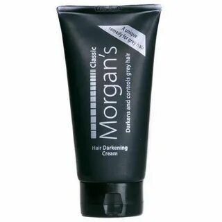 Morgans Hair Darkening Cream Tube Black 150ml - Janson Beaut