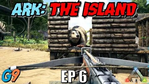 Ark Survival Evolved - The Island EP6 (Beaver VS Wood Trap) 