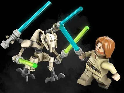 Obi-Wan and General Grievous for LEGOKiller Minnow Studios B