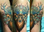 Deer Sleeve Tattoos - Images, Pictures -Tattoos Hunter