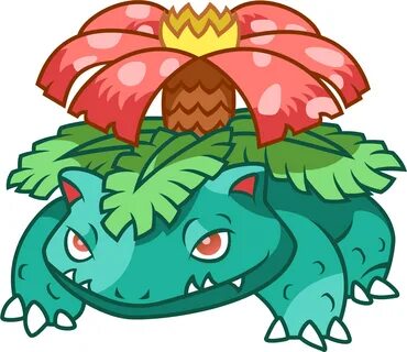 Pokemon Sprite Vector - Venusaur Sprite Gif - (4200x4200) Pn