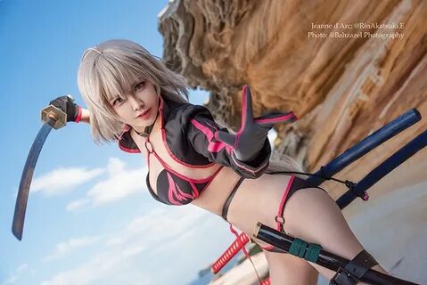 Bộ ảnh cosplay Jeanne D'Arc - Jalter Summer (FGO)