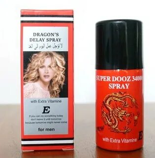 Super DOOZ 34000 Spray - Men Dragon Delay Spray Prolong Ejac