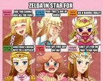 Zelda in Star Fox Zelda's Response Know Your Meme