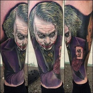 Leg Batman Joker tattoo Best Tattoo Ideas Gallery Tatuajes b
