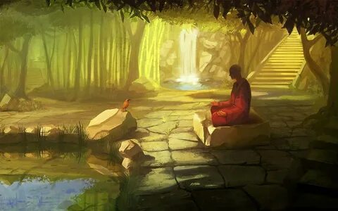 Animated Monk Wallpapers - Wallpaper Cave