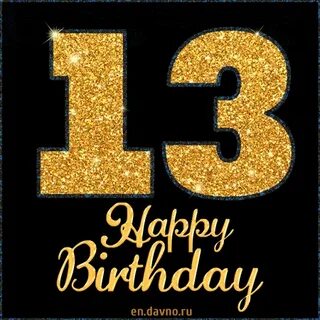 Happy 13th Birthday GIF - Download on Funimada.com