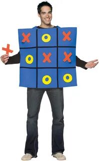 Tic Tac Toe Board Adult Costume - PartyBell.com