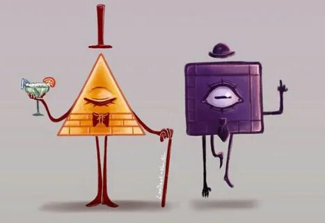 Bill Cipher and Tad Strange Reverse Gravity Falls, Gravity Falls Fan Art,.....