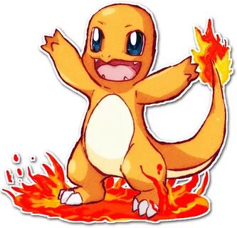 004 Charmander By Sarahrichford - Digital Art - (840x769) Pn