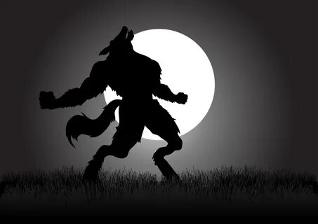 Howling Werewolf Silhouette 1851213 Vector Art at Vecteezy