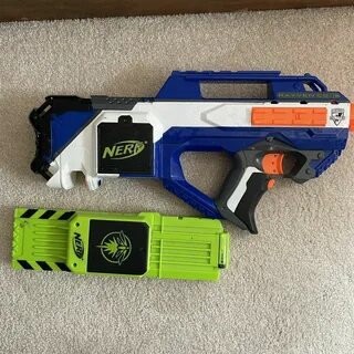 Купить Nerf N-Strike Elite Blue Rayven CS-18 Dart Blaster Б/