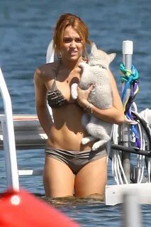 Miley - Enjoys a relaxing day with friends in Orchard Lake, 