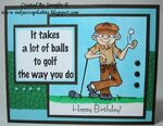 Happy Birthday + golf image Happy birthday golf, Cards, Golf