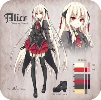 Alice Character Design II by Rini-tan.deviantart.com on @dev